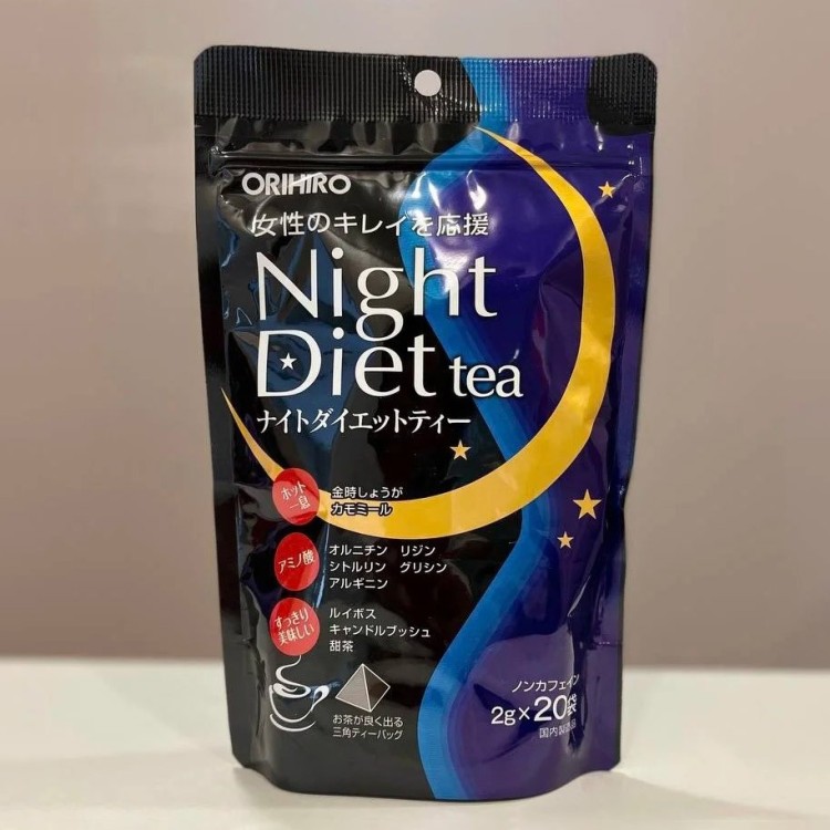 ORIHIRO NIGHT DIET TEA Ночной чай для похудения на 20 дней - zdorova planeta  